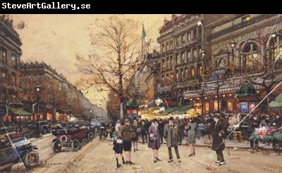 Eugene Galien-Laloue La theatre du gymnase (mk21)